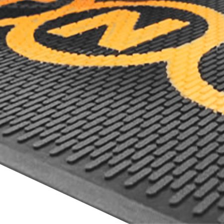 Rubber Scraper Logo Mats