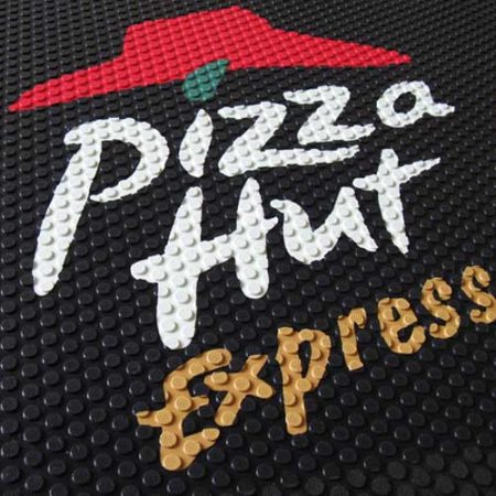 Rubber Scraper Logo Mats