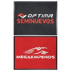 Vinyl Loop Inlay Logo Mats